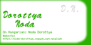dorottya noda business card
